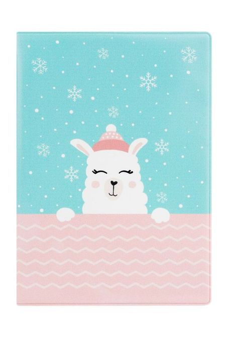 Обложка для паспорта Лама в шапке Kawaii Factory
