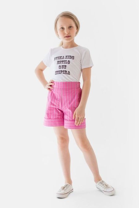 Хлопковые шорты с отворотами EVIKA KIDS