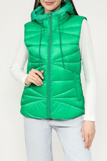 Жилет утепленный с капюшоном Esprit Casual