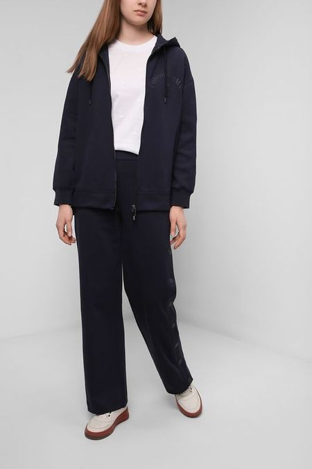Брюки широкого кроя EMPORIO ARMANI