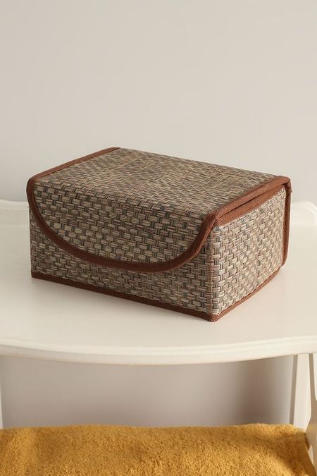 Корзина для хранения с крышкой CASY HOME