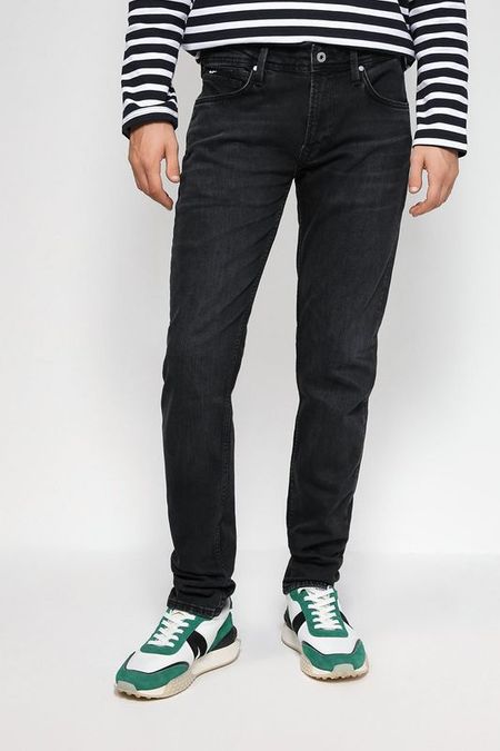 Однотонные джинсы прямого кроя PEPE JEANS