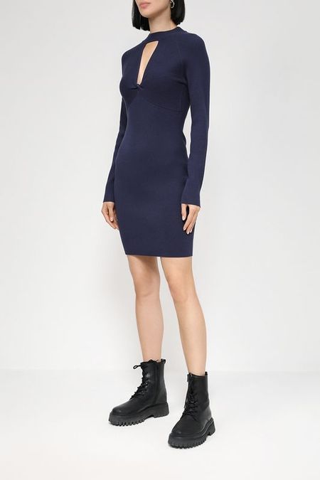 Облегающее платье с вырезом Guess