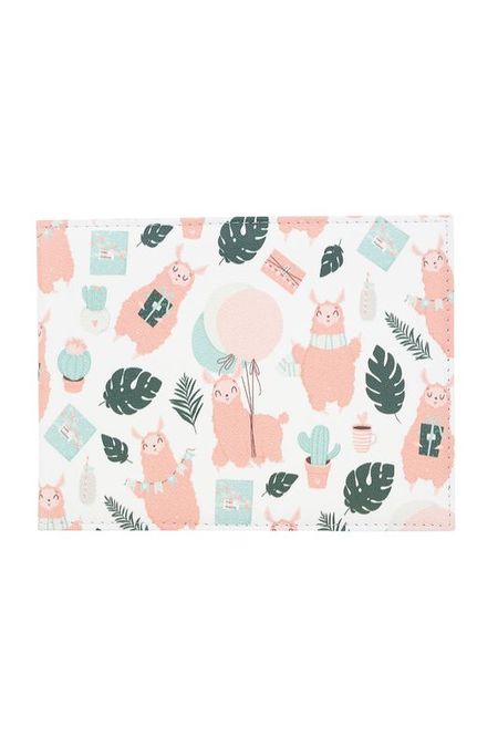 Обложка на зачетную книжку Лама Kawaii Factory