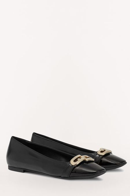 Кожаные балетки Furla