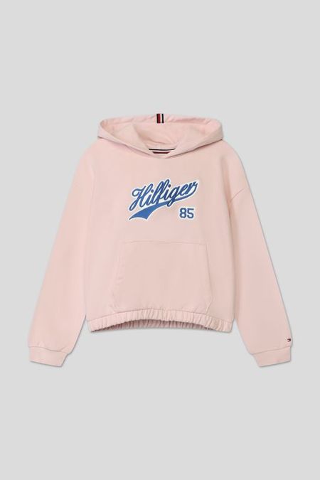 Худи хлопковое с логотипом Tommy Hilfiger