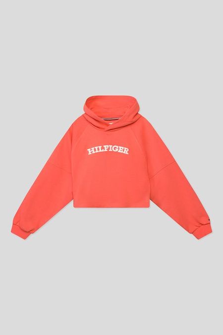 Худи с логотипом бренда Tommy Hilfiger
