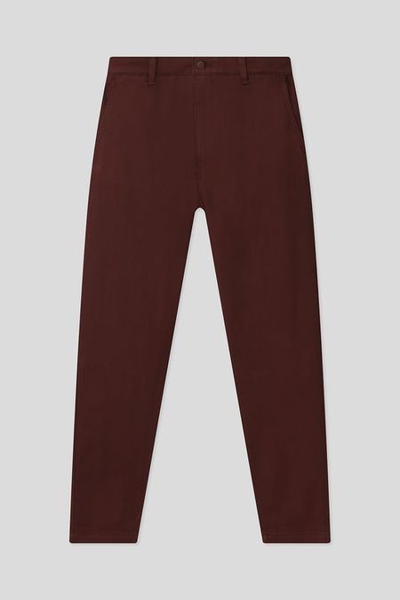 Хлопковые брюки прямого кроя LEVI'S