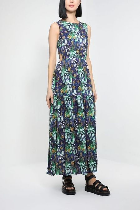 Платье макси из вискозы Desigual