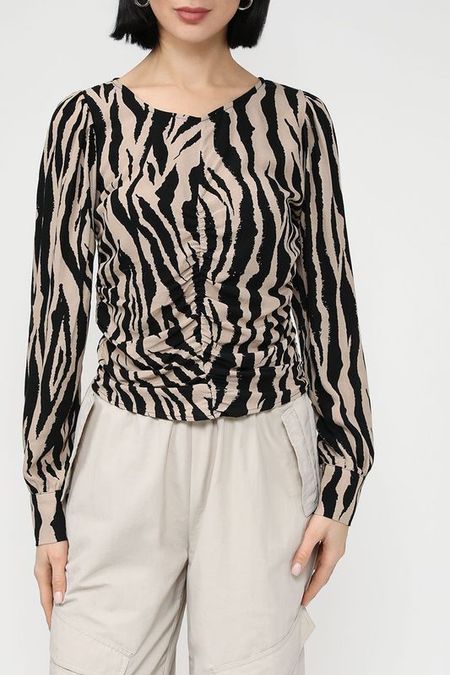 Блуза со сборкой спереди Desigual