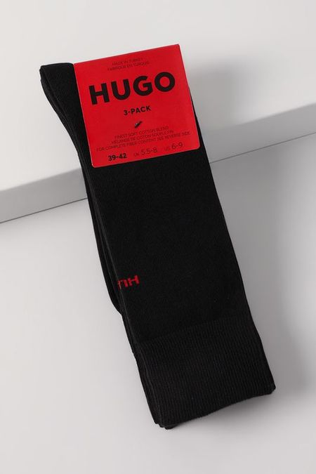 Набор из трех пар классических носков HUGO