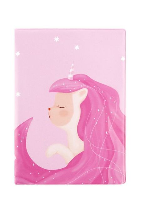 Обложка для паспорта Розовая кошечка Kawaii Factory