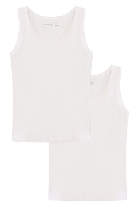 Комплект из двух хлопковых маек Benetton Undercolors