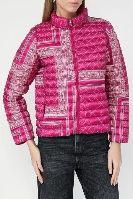 Куртка утепленная двусторонняя с воротником стойкой Emme Marella
