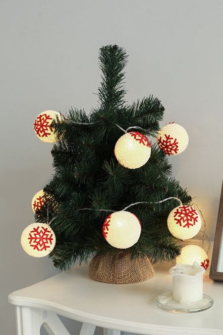 Гирлянда-шарики из 10 LED ламп Ornament Star Trading