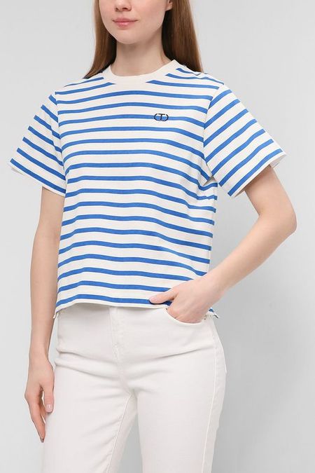 Свободная футболка в полоску TWINSET