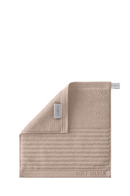 Полотенце хлопковое махровое с антибактериальным эффектом Soft Silver