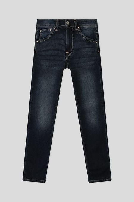 Джинсы с эффектом потертости PEPE JEANS
