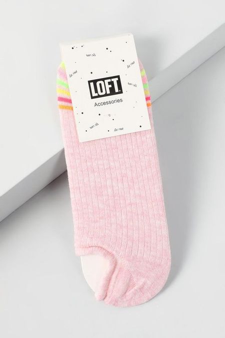 Хлопковые подследники с принтом Loft