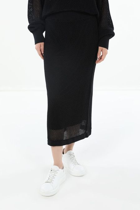 Юбка хлопковая на эластичном поясе Esprit Casual