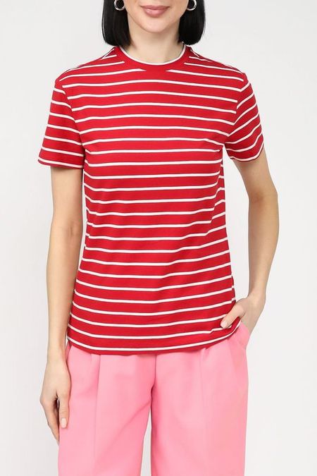 Футболка хлопковая в полоску Esprit Casual