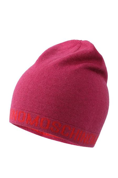 Шапка бини с добавлением шерсти Moschino