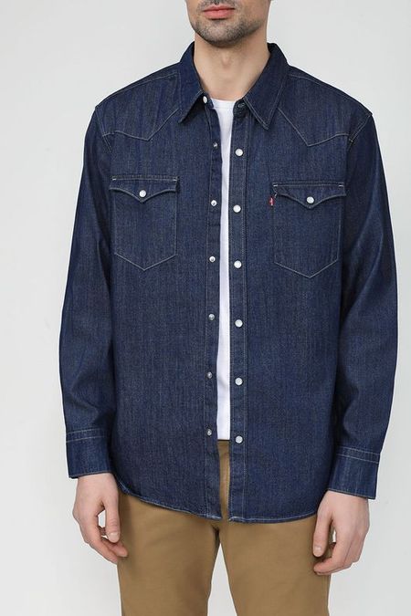 Джинсовая рубашка с карманами LEVI'S