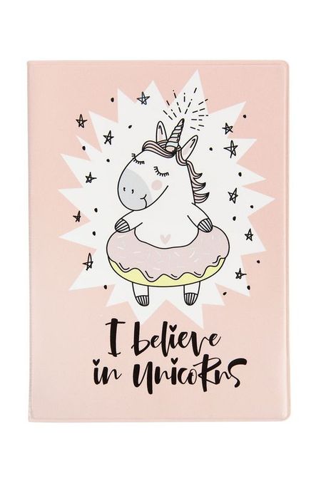 Обложка для паспорта Верю в единорогов Kawaii Factory