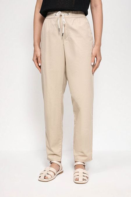 Хлопковые брюки на кулиске Esprit Casual