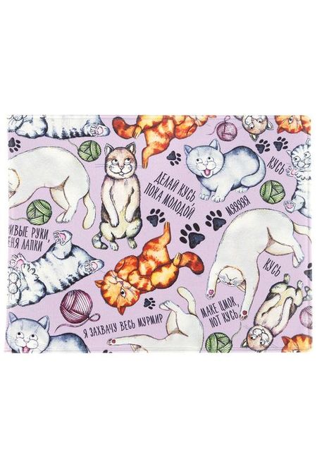 Обложка на студенческий Не буди во мне мяу Kawaii Factory