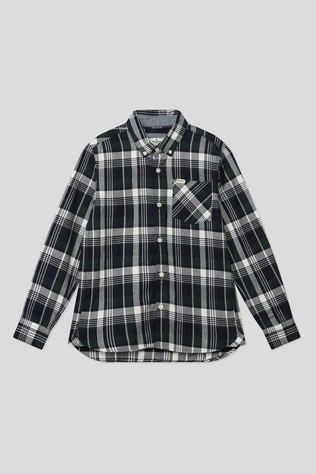 Хлопковая рубашка с воротником на пуговицах PEPE JEANS