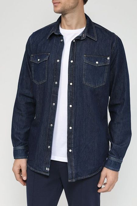 Джинсовая рубашка PEPE JEANS