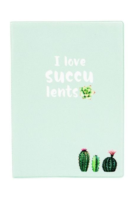 Обложка на автодокументы Succulents Kawaii Factory