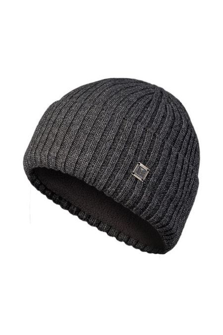 Вязаная шапка с добавлением шерсти Marhatter