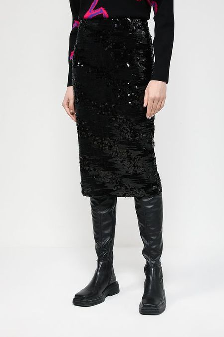 Юбка карандаш с пайетками Gerry Weber