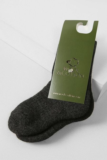 Теплые носки из шерсти Wool&Cotton