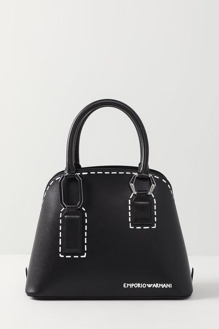 Сумка сетчел со съемным ремнем EMPORIO ARMANI