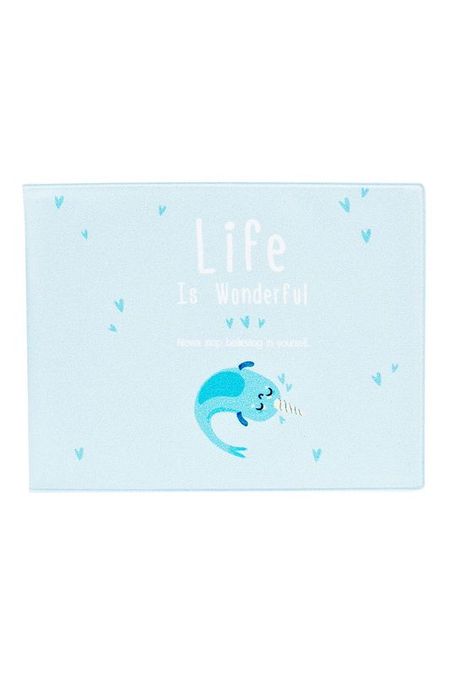 Обложка на студенческий Life is unicorn-fish Kawaii Factory