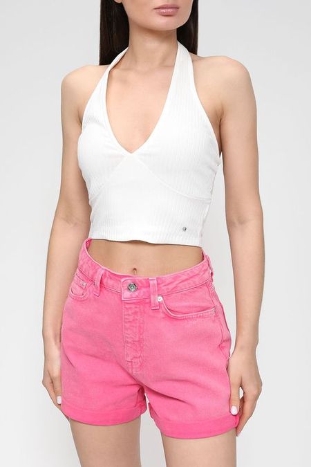 Однотонный топ Loft