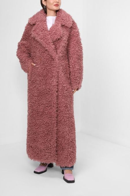 Шуба с длинным ворсом Bear Mila Marsel