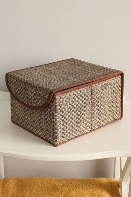 Корзина для хранения с крышкой CASY HOME