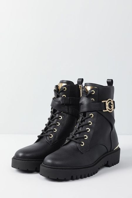 Высокие ботинки из кожи Odanna Guess