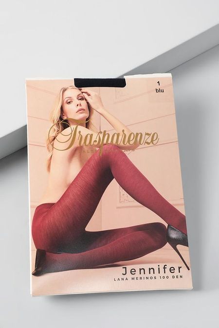 Колготки с добавлением шерсти 100 den Trasparenze