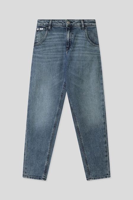 Джинсы с эффектом потертости Calvin Klein Jeans