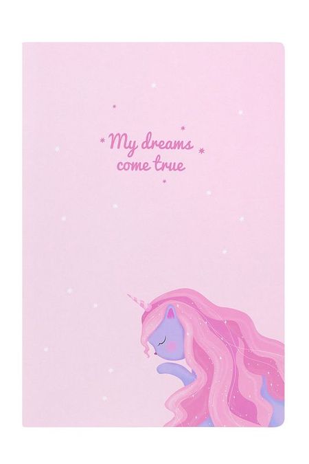 Тетрадь в розовую клетку  А4 Dreams Kawaii Factory