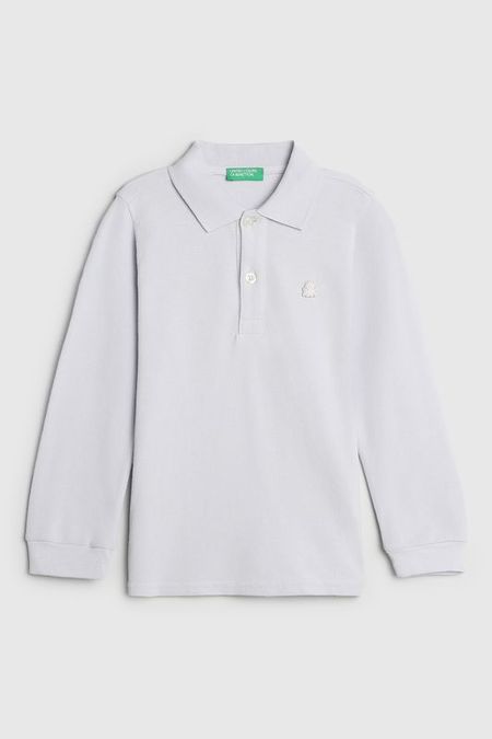 Поло с длинным рукавом Benetton