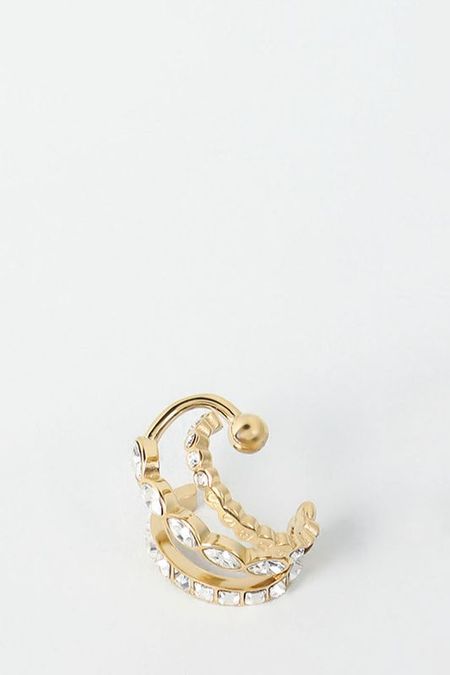 Серьги с кристаллами Guess
