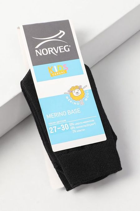 Носки с добавлением шерсти классические Norveg