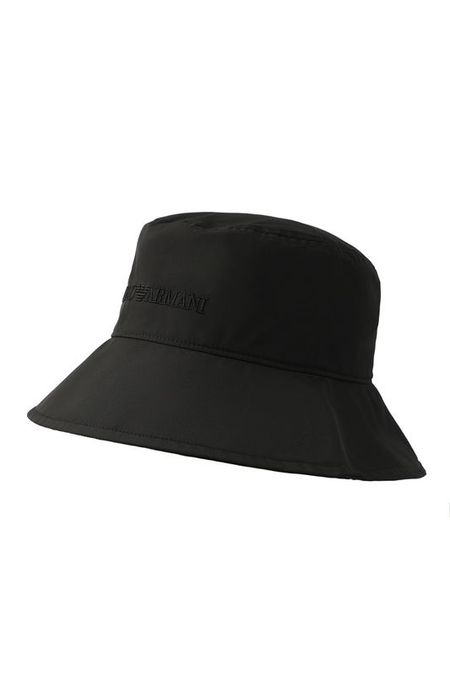 Панама с логотипом бренда EMPORIO ARMANI