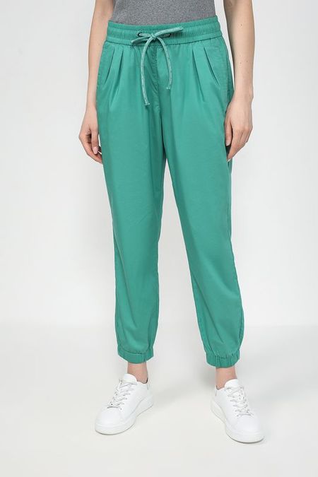 Брюки хлопковые на кулиске Gerry Weber